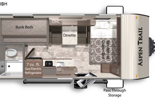 EzyTow "Trail" Adventure Trailer (Sleeps 7) LA1
