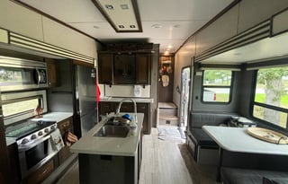 Pet friendly 90s inspired camping experience