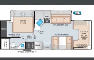 C8-*NEW*Thor LUXURY KING Bed, 8 Sleeper, StarLink