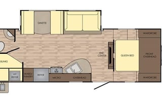 2017 CrossRoads RV Sunset Trail Super Lite SS264BH