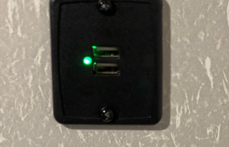 Usb for easy charging