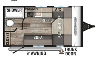 Cozy Travel Trailer-Delivery&Setup Only-No pickup