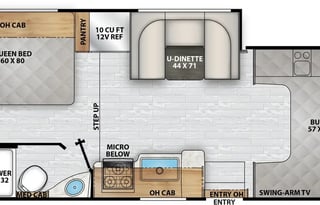 2026 27ft Coachmen 23FS#2 - Sleeps 6 fully stocked