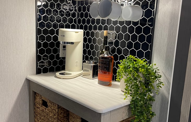 Coffee nook (coffee included!)