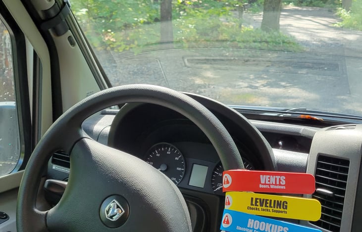 Safety feature reminders! Additional check points for safe driving