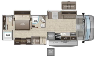 2022 Entegra Coach Vision XL 36A (Bunkhouse Model)