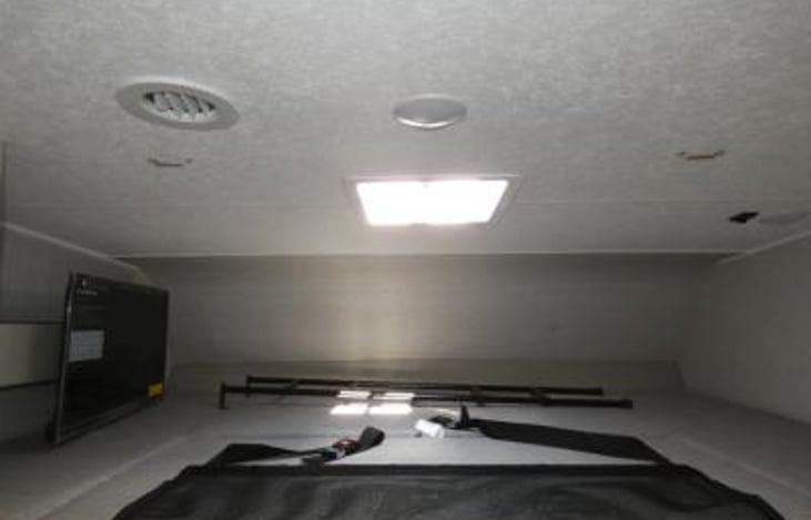 bunk above driver cab