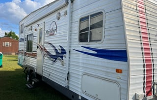 Redline toy hauler camper 26ft