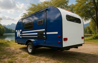 Blue Thunder: Sleek. Solar. Stylish. light . 2025