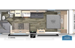NEW 2024 29ft Light Weight Sleeps 8 Forest River