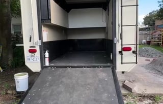 Comfy front living with plenty of storage