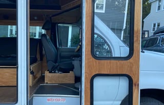 One of a Kind Classic Woody Campervan Sleeps 4/5