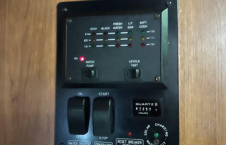 With generator and water pump switch