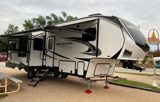 Ruby! Our REFLECTION 303RLS is ready for Glamping+