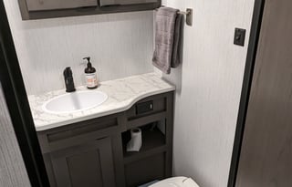 King Bed and Private Quad bunks  2022 Cruiser MPG