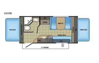 2017 Jayco Jay Feather 7 16XRB