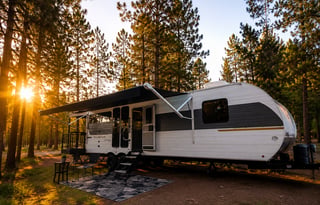 Trailer with Patio!!!!!!