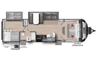 2021 Cruiser MPG - Private Bunk Room! King Bed!