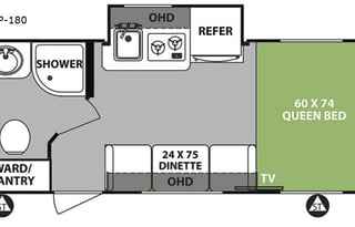 2018 Forest River RV R Pod RP-180