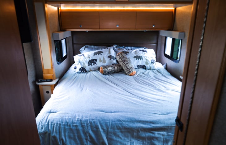 Ready for a good night glamp sleep