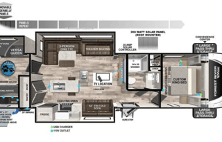 The "VibeTribe" Travel Trailer