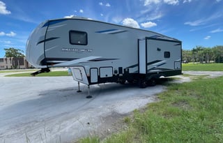 Our RV is Pet and Kid friendly.It's a nice getaway