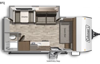 2020 Dutchmen RV Coleman Lantern LT Series 18FQ