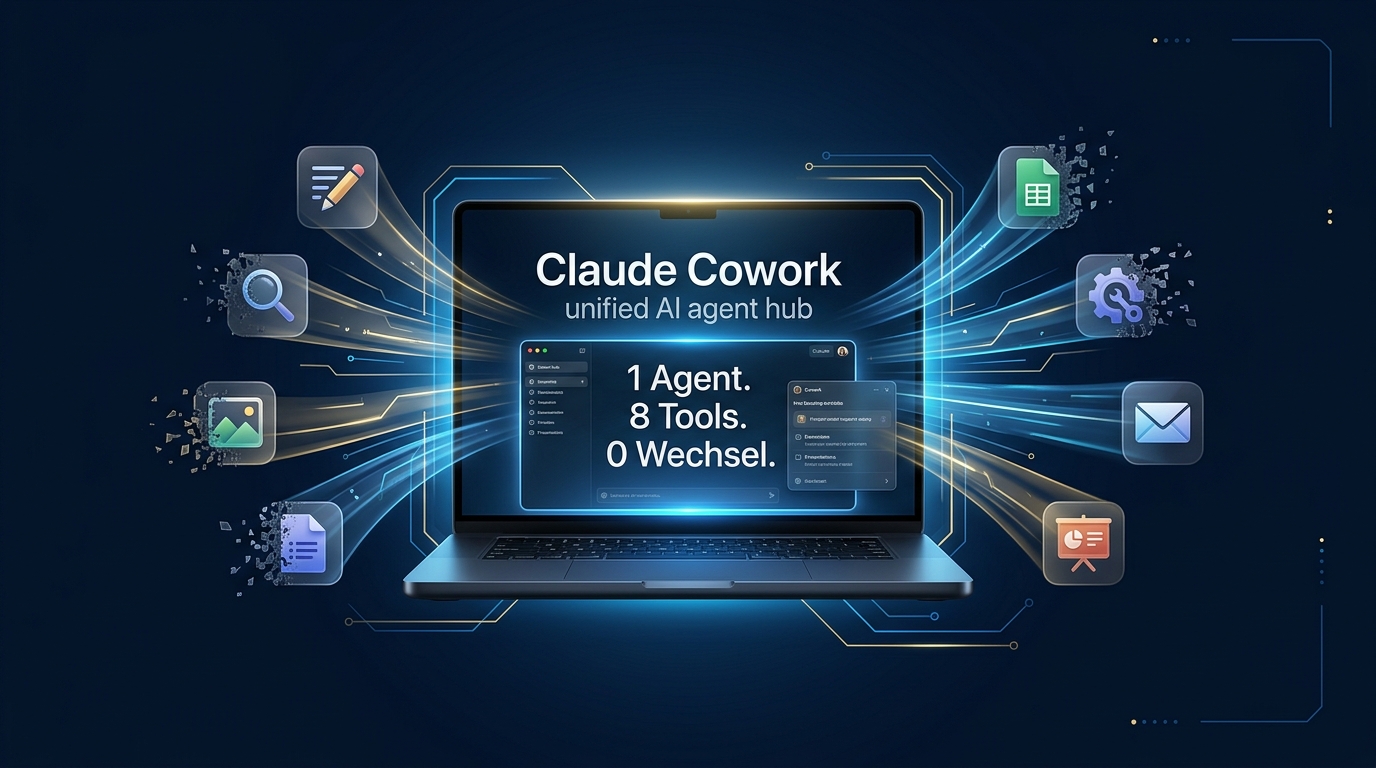 AI-Tool-Stack abspecken mit Claude Cowork – 8 Einzeltools werden überflüssig