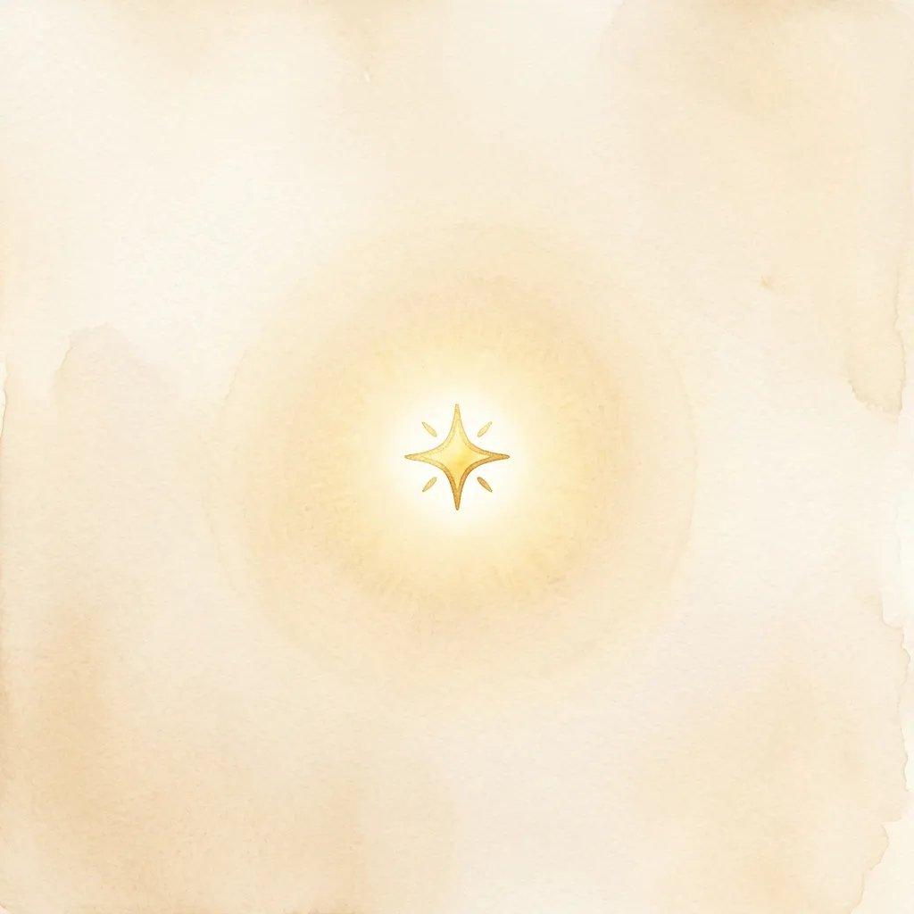 Goldenes AI-Sparkle Icon