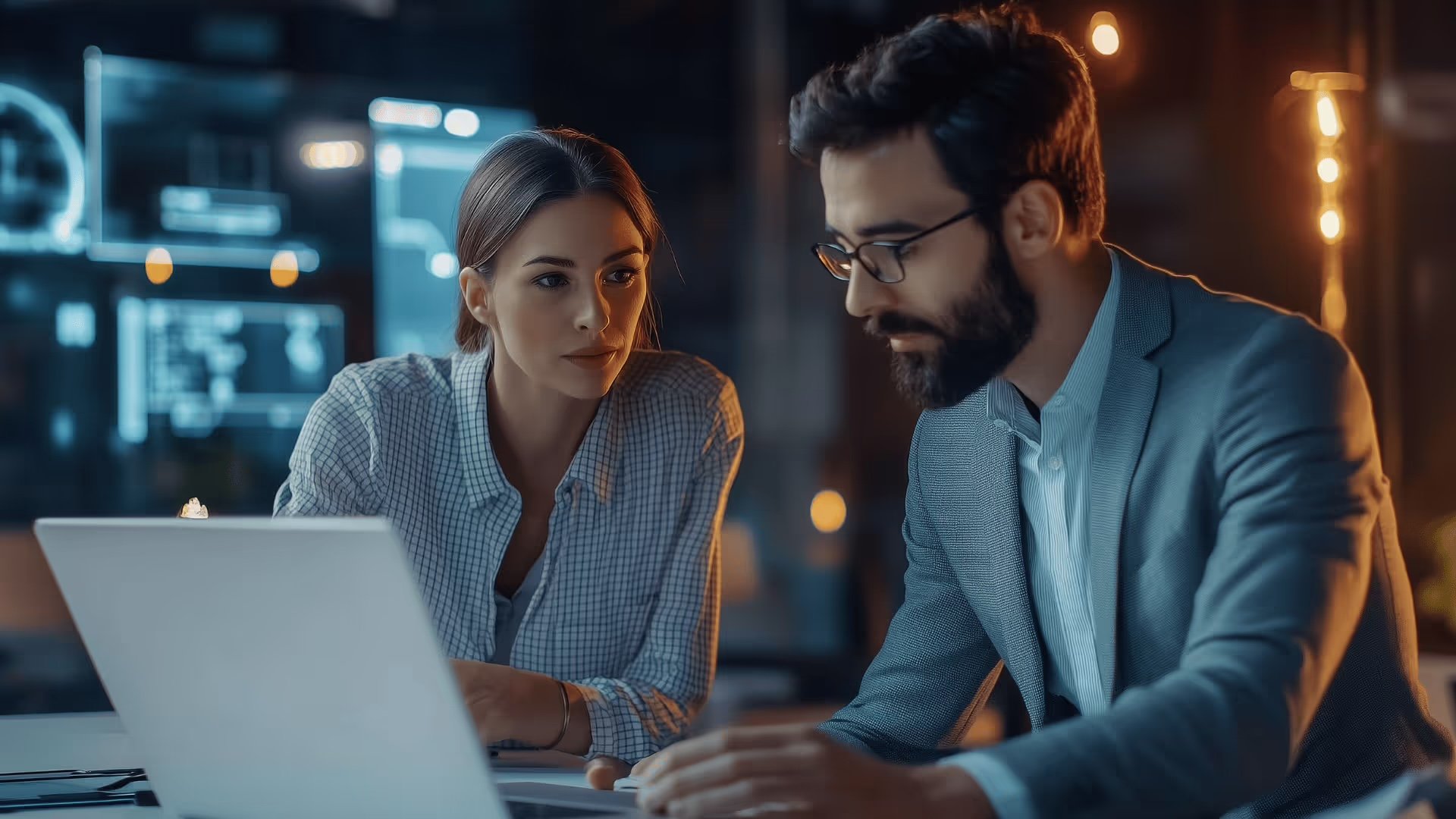 AI Consultant Setting with Client