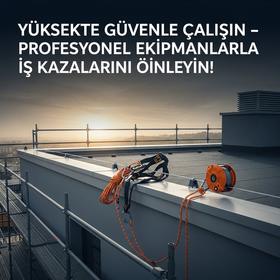 Yüksekte Güvenli Çalışma İçin Vazgeçilmez Ekipmanlar
