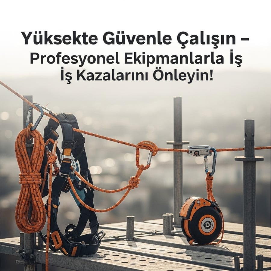 Yüksekte Çalışmanın Güvenli Yolu: Profesyonel Ekipmanlar