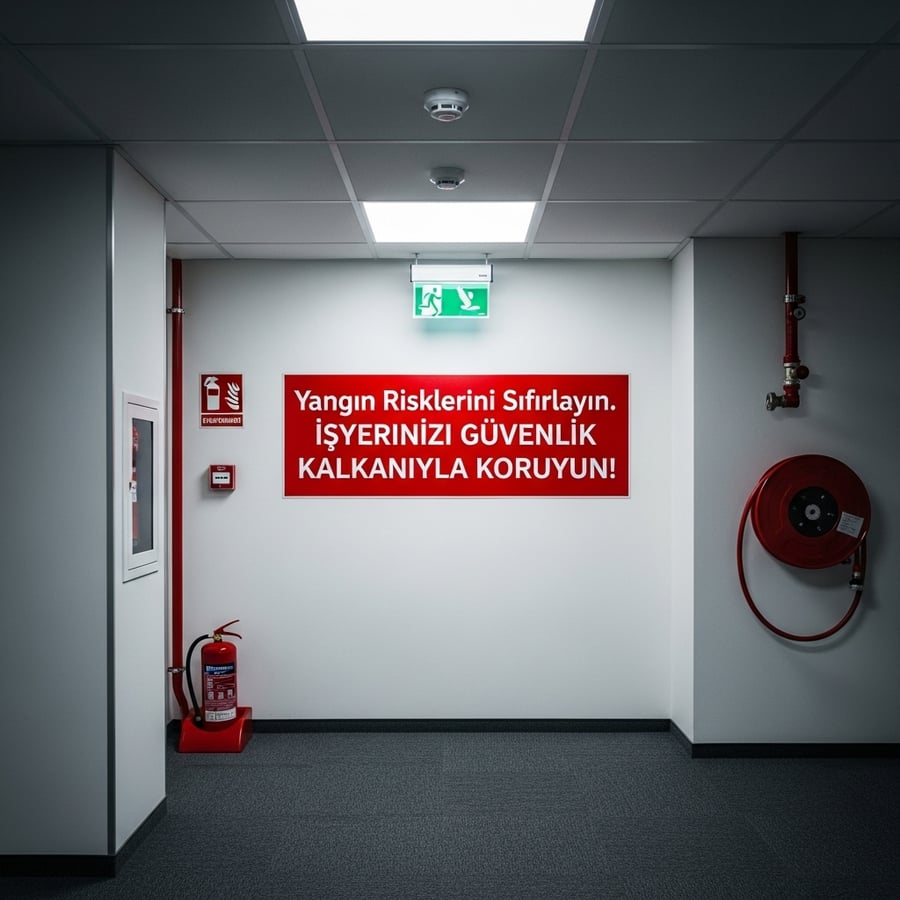 İşyerlerinde Yangın Güvenliği ve Tahliye Planları Rehberi