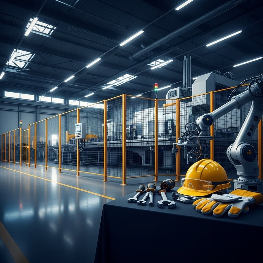 Endüstride Makine Güvenliği ile İş Sağlığını Artırın