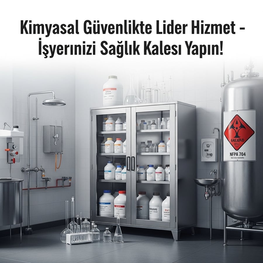 İşyerinizde Kimyasal Güvenliği Artırmanın Yolları