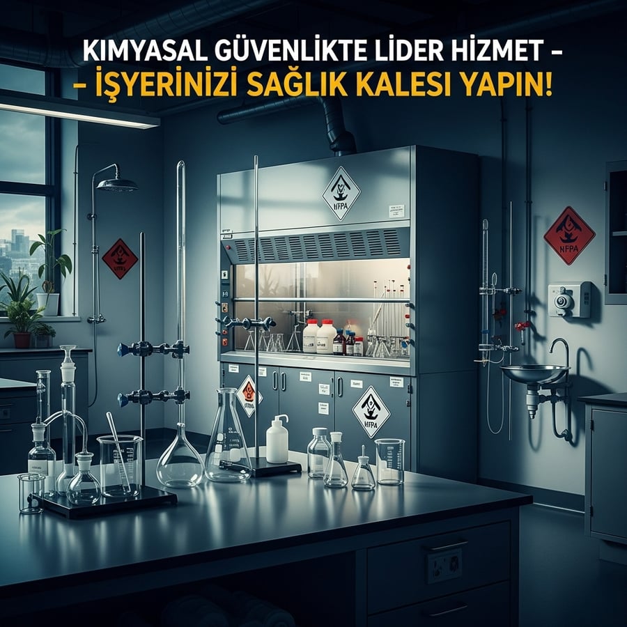 Kimyasal Güvenlikte Uzman Çözümlerle İşyerinizi Koruyun