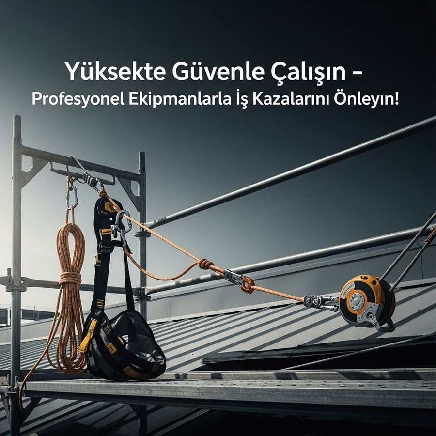 Yüksekte Güvenli Çalışma İçin Bilmeniz Gereken 5 Temel Kural