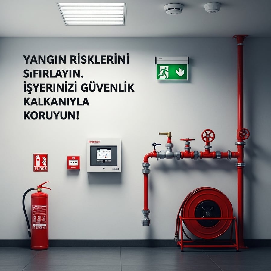 İşyerinizde Yangın Riskini Azaltmanın 5 Etkili Yolu