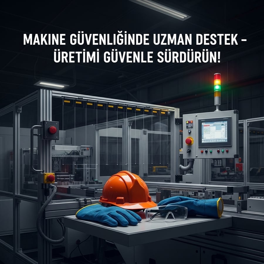 Endüstriyel Üretimde Makine Güvenliği Neden Hayati?