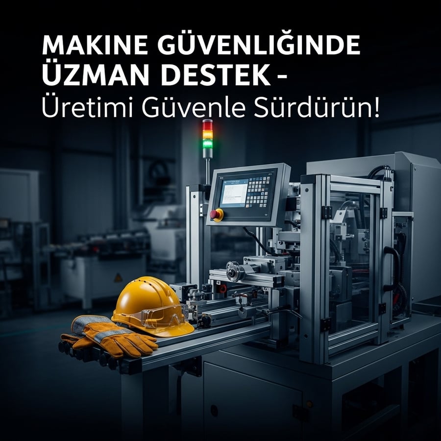 Endüstriyel Üretimde Makine Güvenliği ile İşçi Sağlığını Koruyun