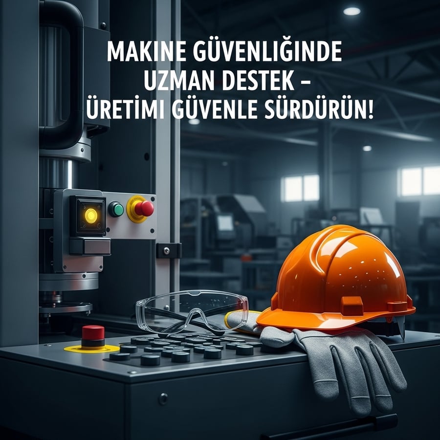 Makine Güvenliğinde Uzman Desteğiyle Üretimde Güvence