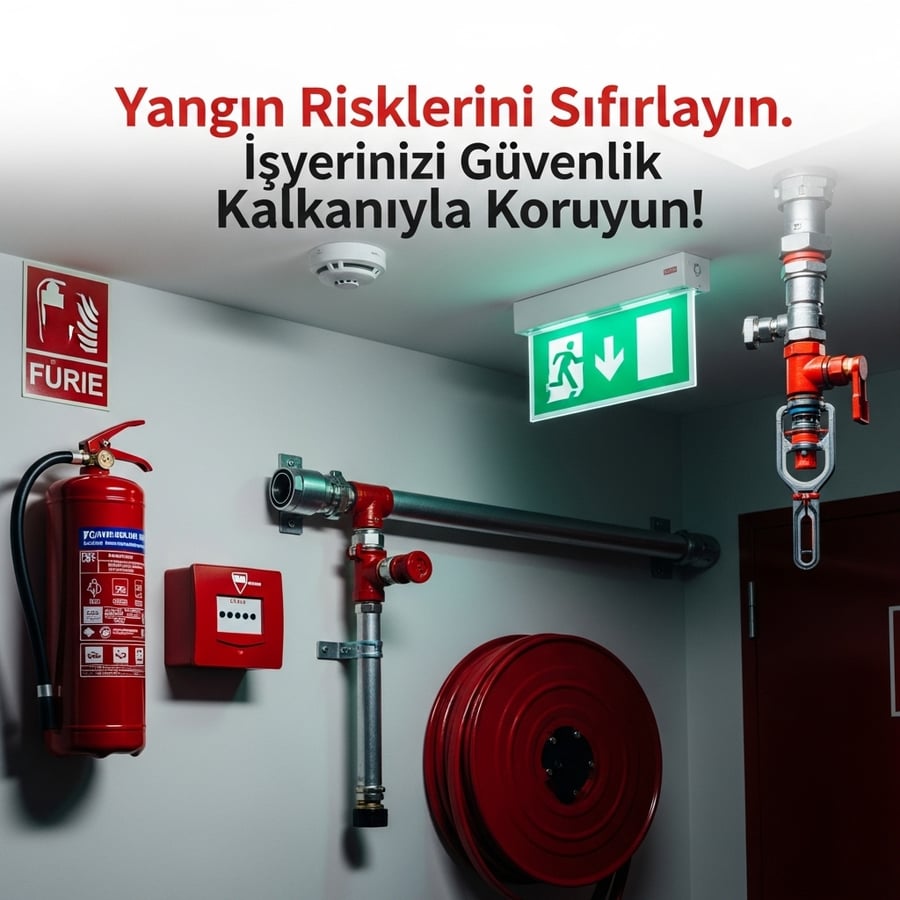 İşyerinizi Yangın Tehlikesine Karşı Güvence Altına Alın