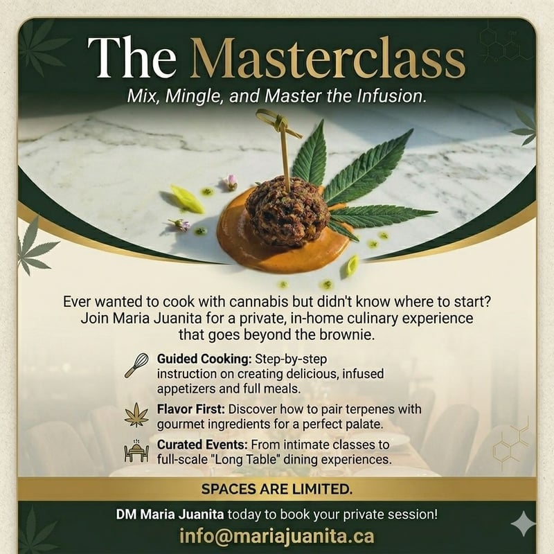 Cannabis Cooking Masterclass