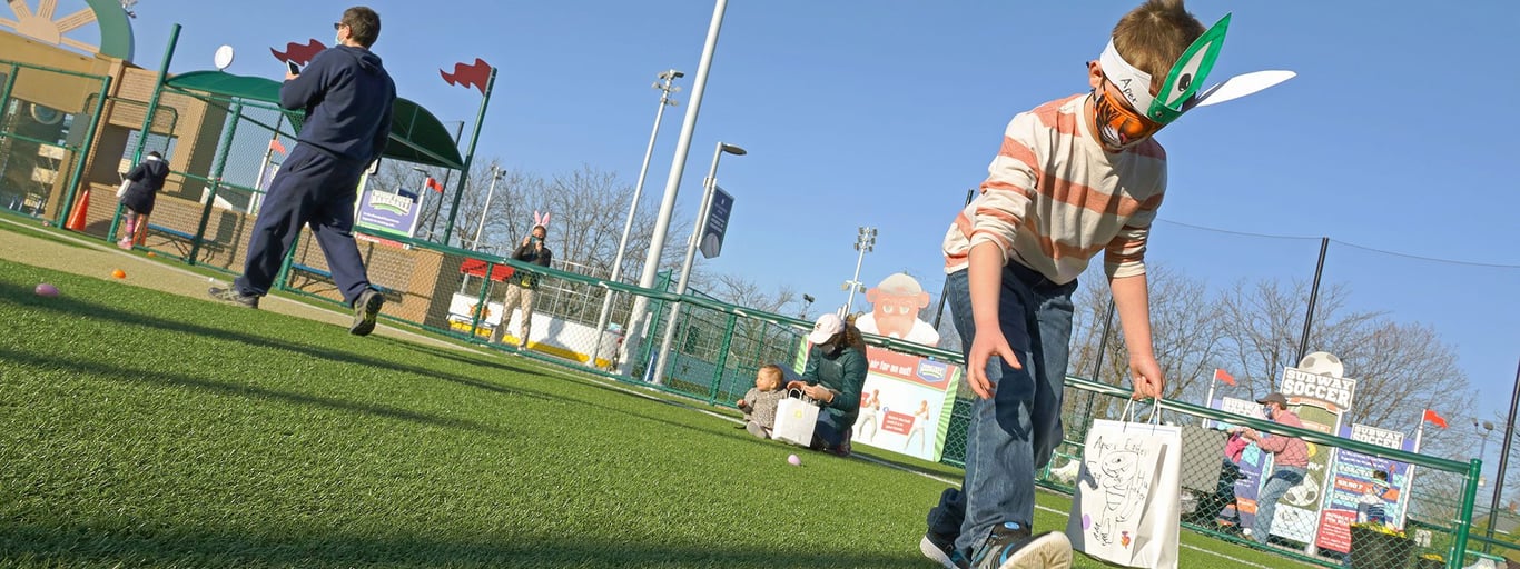 Breakfast with Bunnysaurus Rex