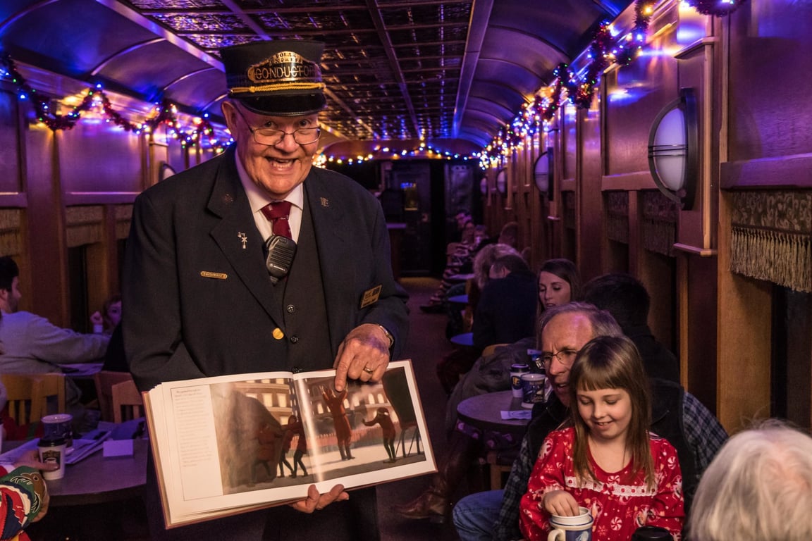 The Polar Express Train Ride in French Lick