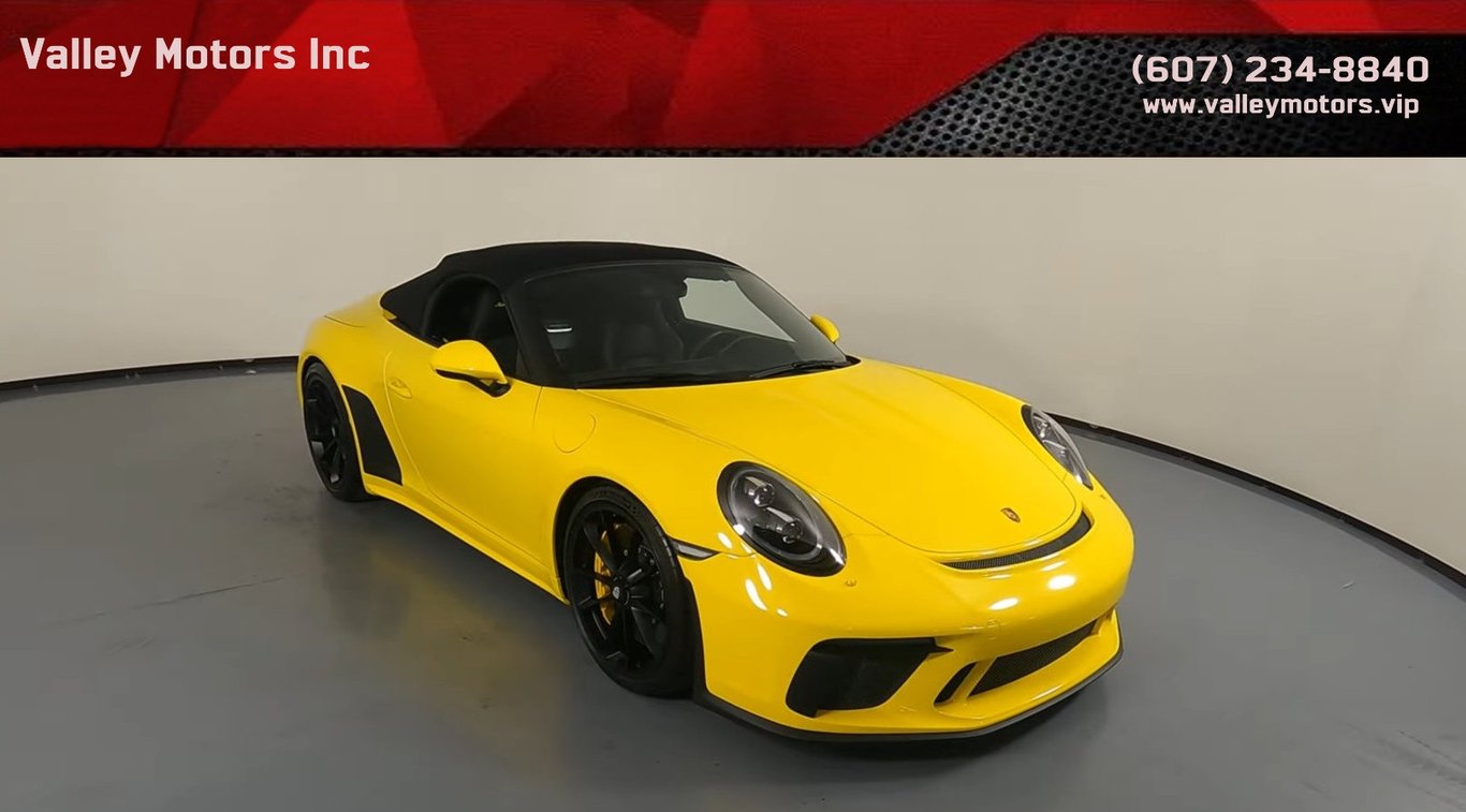 2019 Porsche 911 Speedster, photo 1 of 21