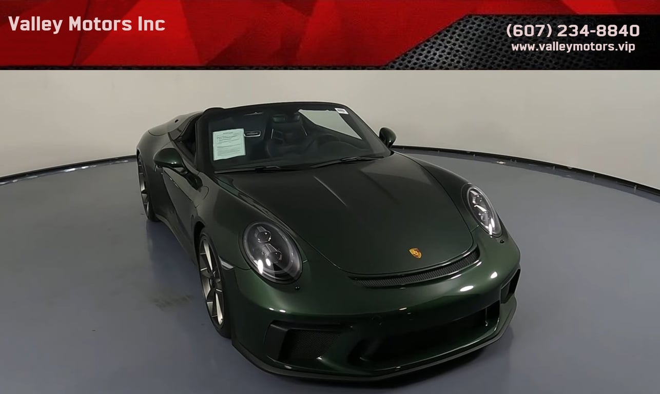 2019 Porsche 911 Speedster, photo 1 of 26