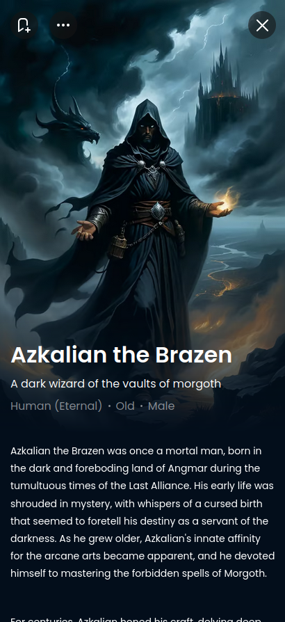 example character from rpg playbook