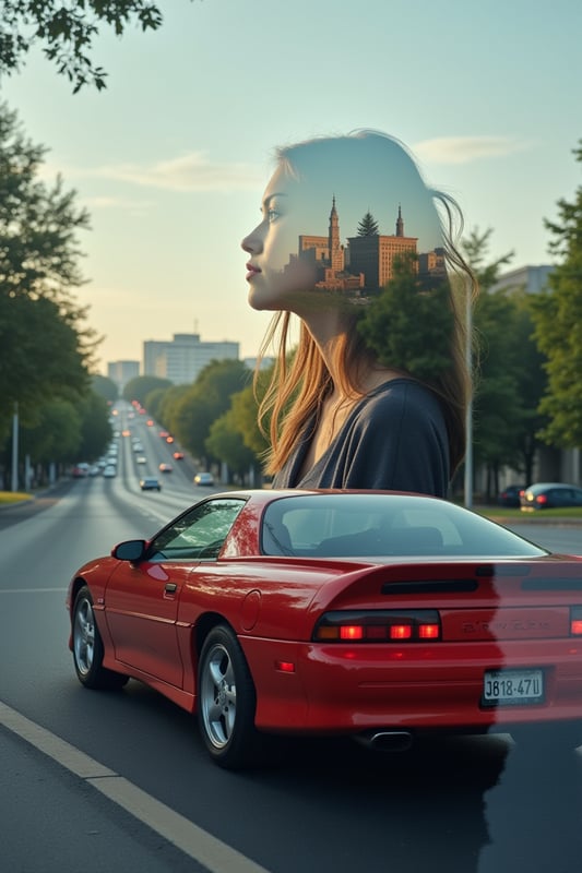 Ethereal Double Exposure