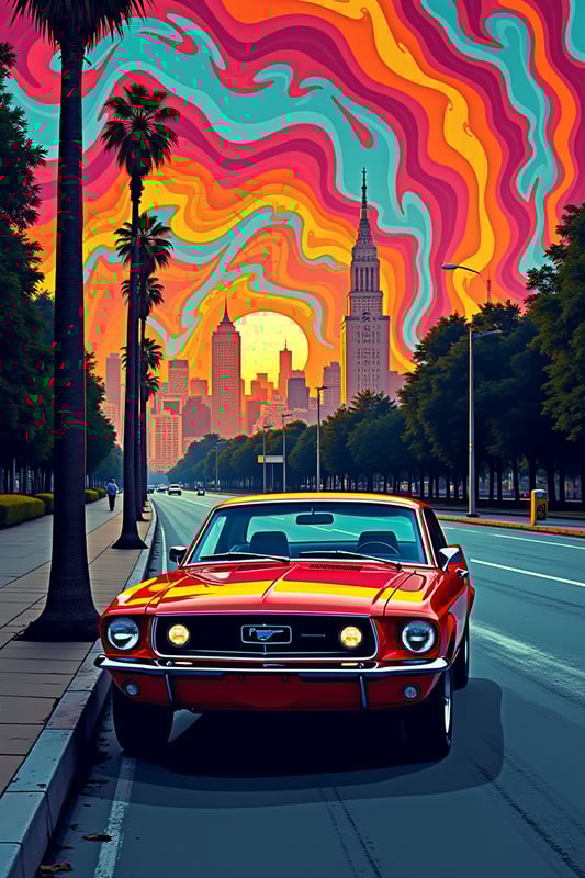 Psychedelic Rock Poster